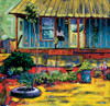 Palm Tree Porch Poster Print by Unknown Unknown # PE100795