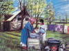 Laundry Day Poster Print by Unknown Unknown # PD100207