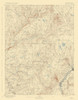 Dundaff Pennsylvania Quad - USGS 1892 Poster Print by USGS USGS # PADU0001