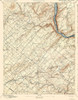 Doylestown Pennsylvania New Jersey Sheet Poster Print by USGS USGS # PADO0001