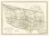 Schuylkill County Pennsylvania - 1830 Poster Print by Unknown Unknown # PASC0005