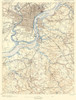 Philadelphia Pennsylvania New Jersey Quad Poster Print by USGS USGS # PAPH0011
