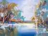 The Renmark Creek Poster Print by Craig Trewin Penny # P1202D