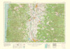 Salem Oregon Quad - USGS 1963 Poster Print by USGS USGS # ORSA0019