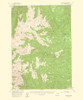 Cornucopia Oregon Quad - USGS 1961 Poster Print by USGS USGS # ORCO0002