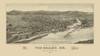 The Dalles Oregon - Stoner 1884 Poster Print by Stoner Stoner # ORDA0019