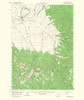 Prairie City Oregon Quad - USGS 1968 Poster Print by USGS USGS # ORPC0001