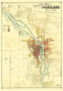 Portland Oregon Paving - Schmidt 1894 Poster Print by Schmidt Schmidt # ORPO0002