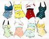 Swimsuit Group Poster Print by OnRei OnRei # ONRC264A