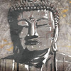 Neutral Buddha Square Poster Print by OnRei OnRei # ONSQ206A