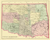 Oklahoma Indian Territory - Bradley 1887 Poster Print by Bradley Bradley # OKZZ0007