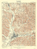 Newark Ohio Quad - USGS 1909 Poster Print by USGS USGS # OHNE0002