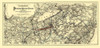 Pittsburgh, Marion and Chicago Railway 1887 Poster Print by Colton Colton # OHPI0001