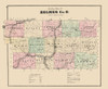 Holmes Ohio - Caldwell 1907 Poster Print by Caldwell Caldwell # OHHO0002