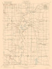 Jefferson Ohio Quad - USGS 1907 Poster Print by USGS USGS # OHJE0002