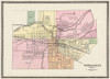 Springfield Ohio - Moler 1872 Poster Print by Moler Moler # OHSP0001