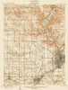 Akron Ohio Quad - USGS 1905 Poster Print by USGS USGS # OHAK0001