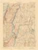 Whitehall New York Vermont Quad - USGS 1902 Poster Print by USGS USGS # NYWH0005