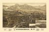 Ticonderoga City New York - Beck 1884 Poster Print by Beck Beck # NYTI0001