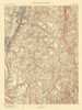 Troy New York Sheet - USGS 1893 Poster Print by USGS USGS # NYTR0002