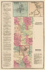 Lyons New York Landowner - Beers 1874 Poster Print by Beers Beers # NYLY0001