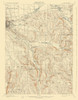 Dryden New York Quad - USGS 1900 Poster Print by USGS USGS # NYDR0001