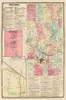 Arcadia New York Landowner - Beers 1874 Poster Print by Beers Beers # NYAR0001