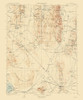 Tonopah Nevada Quad - USGS 1908 Poster Print by USGS USGS # NVTO0001
