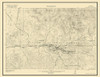 Manhattan Vicinity Nevada - USGS 1916 Poster Print by USGS USGS # NVMA0001