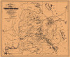 Washoe Mining Region California - Pierce 1860 Poster Print by Pierce Pierce # NVZZ0009