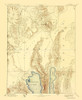 Granite Range Nevada Sheet - USGS 1894 Poster Print by USGS USGS # NVGR0001