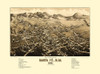 Santa Fe New Mexico - Stoner 1892 Poster Print by Stoner Stoner # NMSA0001