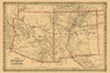 New Mexico, Arizona - Colton 1873 Poster Print by Colton Colton # NMZZ0036