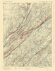 Wallpack Pennsylvania New Jersey Quad - USGS 1893 Poster Print by USGS USGS # NJWA0003