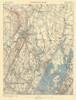 Paterson New Jersey Quad - USGS 1887 Poster Print by USGS USGS # NJPA0003