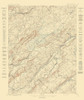 Hackettstown New Jersey Sheet - USGS 1898 Poster Print by USGS USGS # NJHA0002