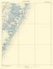 Long Beach New Jersey Sheet - USGS 1883 Poster Print by USGS USGS # NJLO0001