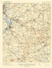 Bordentown New Jersey Pennsylvania Quad Poster Print by USGS USGS # NJBO0001