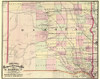 Dakota Territory - Cram 1875 Poster Print by Cram Cram # NDZZ0002