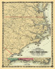 North Carolina, Eastern Portion - Colton 1861 Poster Print by Colton Colton # NCZZ0001