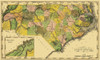 North Carolina - Lewis 1814 Poster Print by Lewis Lewis # NCZZ0002