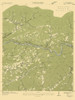 Proctor North Carolina Quad - USGS 1935 Poster Print by USGS USGS # NCPR0001