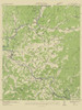 Whittier North Carolina Quad - USGS 1935 Poster Print by USGS USGS # NCWH0001