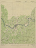 Bryson North Carolina Quad - USGS 1936 Poster Print by USGS USGS # NCBR0001