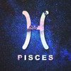 Pisces Space Poster Print by Milli Villa # MVSQ625N