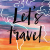 Lets Travel Poster Print by Milli Villa # MVSQ595A