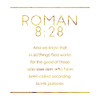 New Roman Gold Poster Print by Milli Villa # MVSQ628A