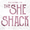 The She Shack Poster Print by Mlli Villa # MVSQ567B