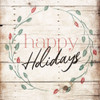 Floral Holidays Poster Print by Mlli Villa # MVSQ548A