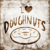 I Love Doughnuts Poster Print by Mlli Villa # MVSQ478B